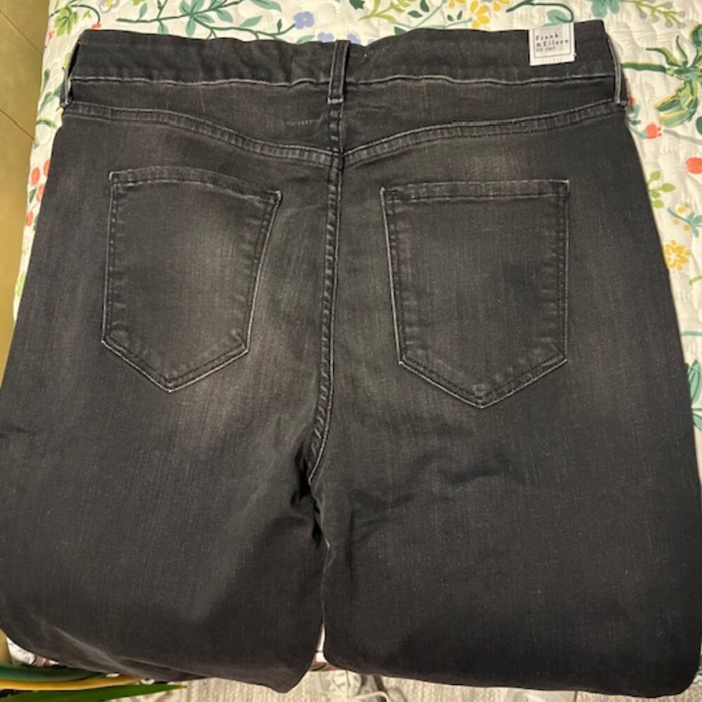 Frank & Eileen Black Washed Sligo 1991 Jeans Women’s 26 - Picture 7 of 9